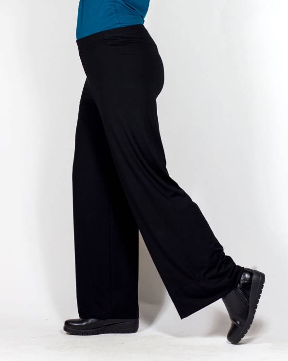 Pantalón ancho negro