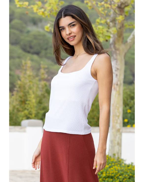 Camiseta de canalé Aurora - Fete