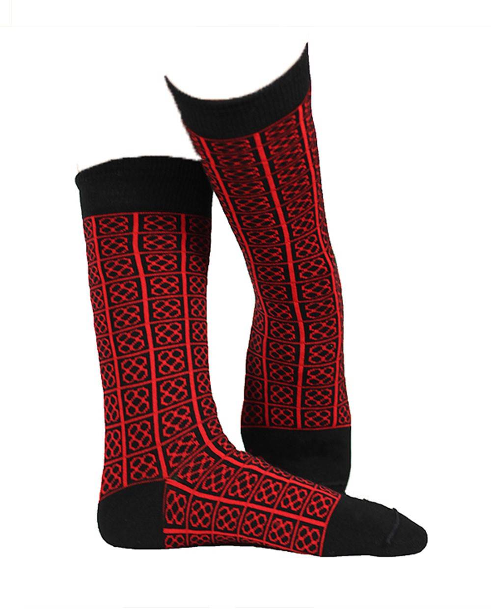 Socks Walking Red