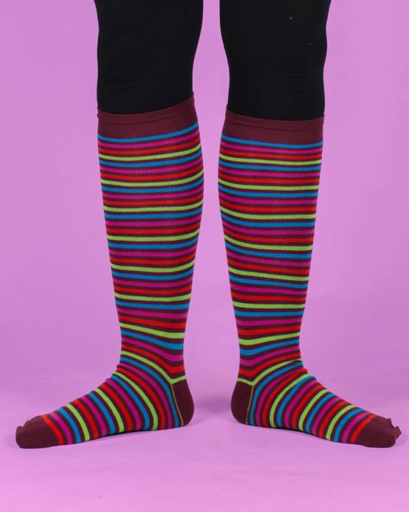 Long socks Happy