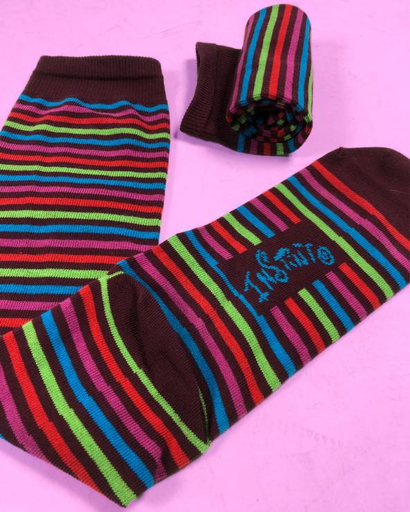 Long socks Happy