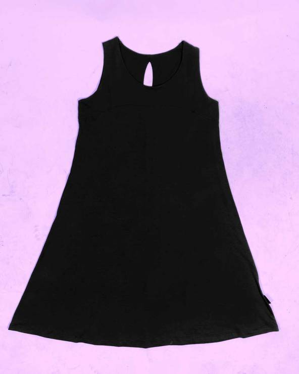 Short Dress Venecia Black