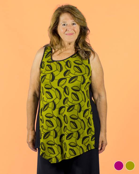 Blusa tirantes Cacao