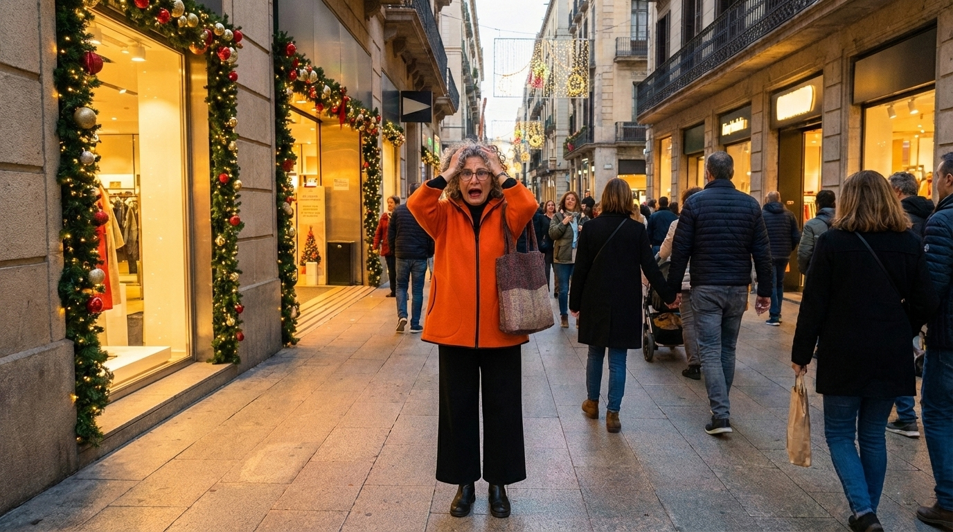 panico en navidad al no encontrar los regalos