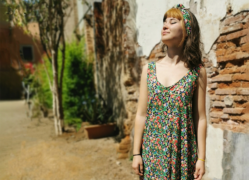 viscose dress